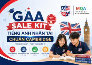 Khóa Học Đào Tạo Thực Chiến Chương Trình Tiếng Anh Nhân Tài Chuẩn Cambridge